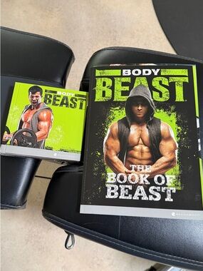 Body beast, DVDs, and meal plan home workout